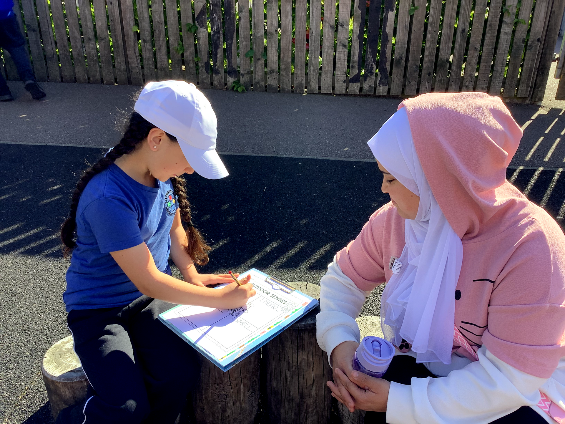 Writing Cafe fun in Woodpeckers