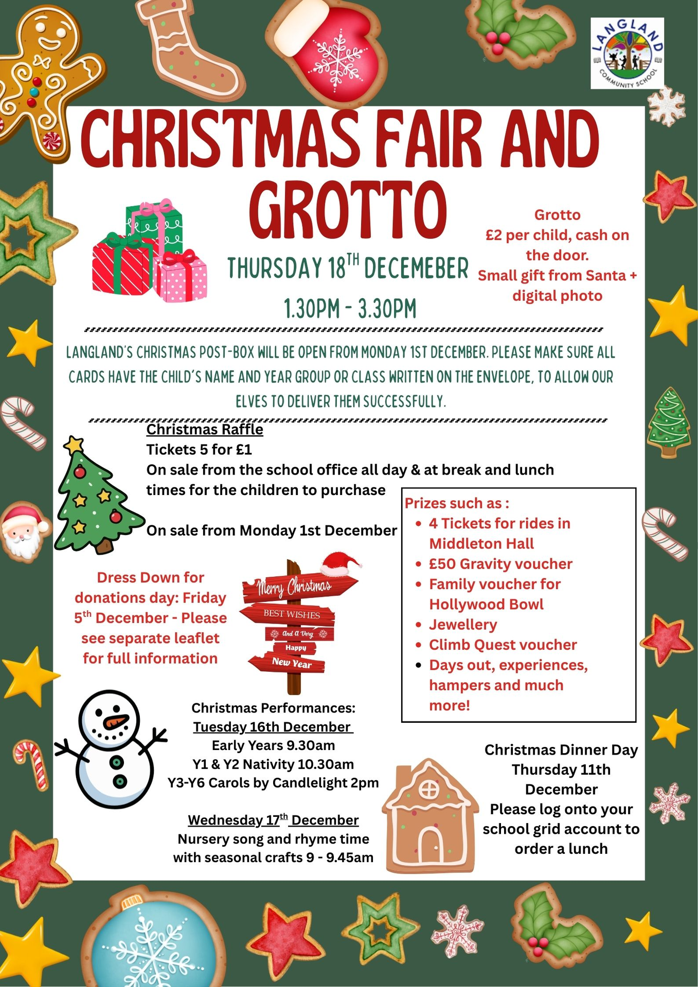 Christmas dates to remember  