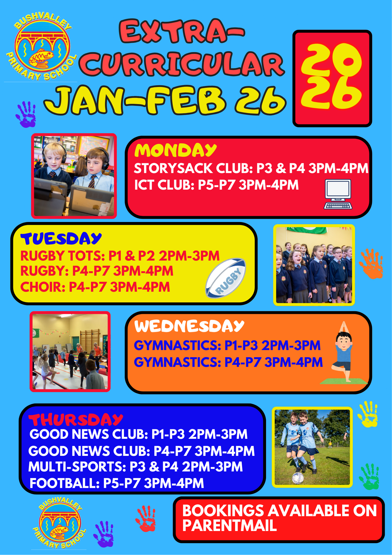 Extra-Curricular Activities Jan-Feb 26