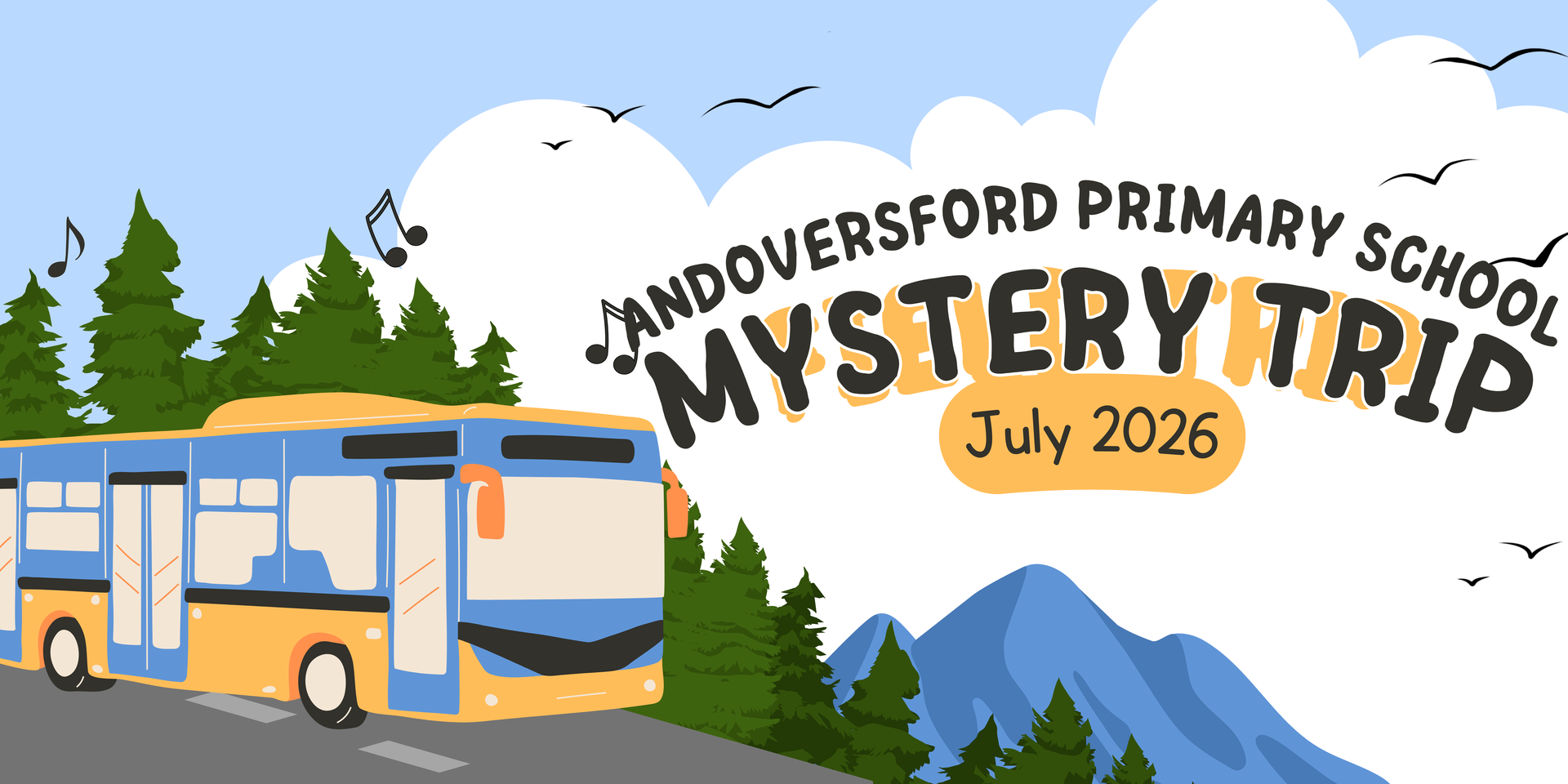 School Trip to Mystery Location - Confirmed!