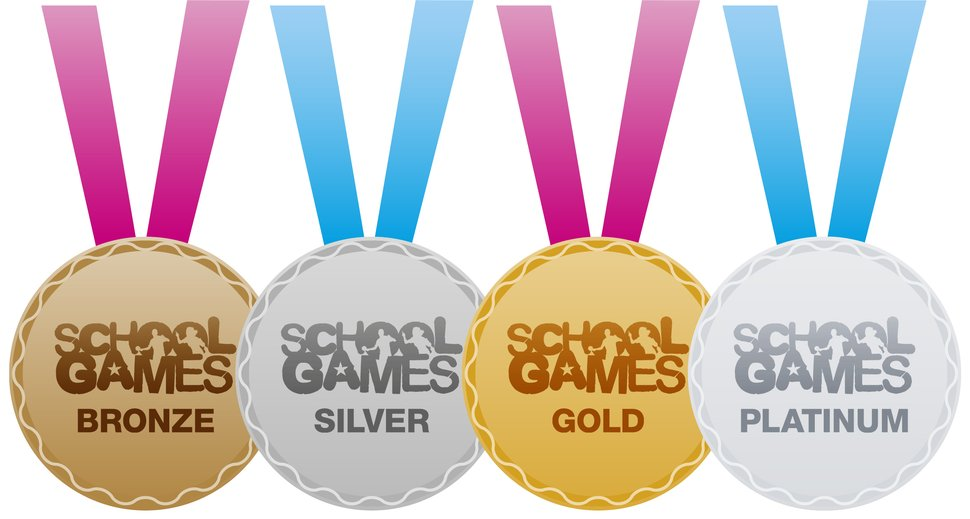 Platinum School Games Mark Award