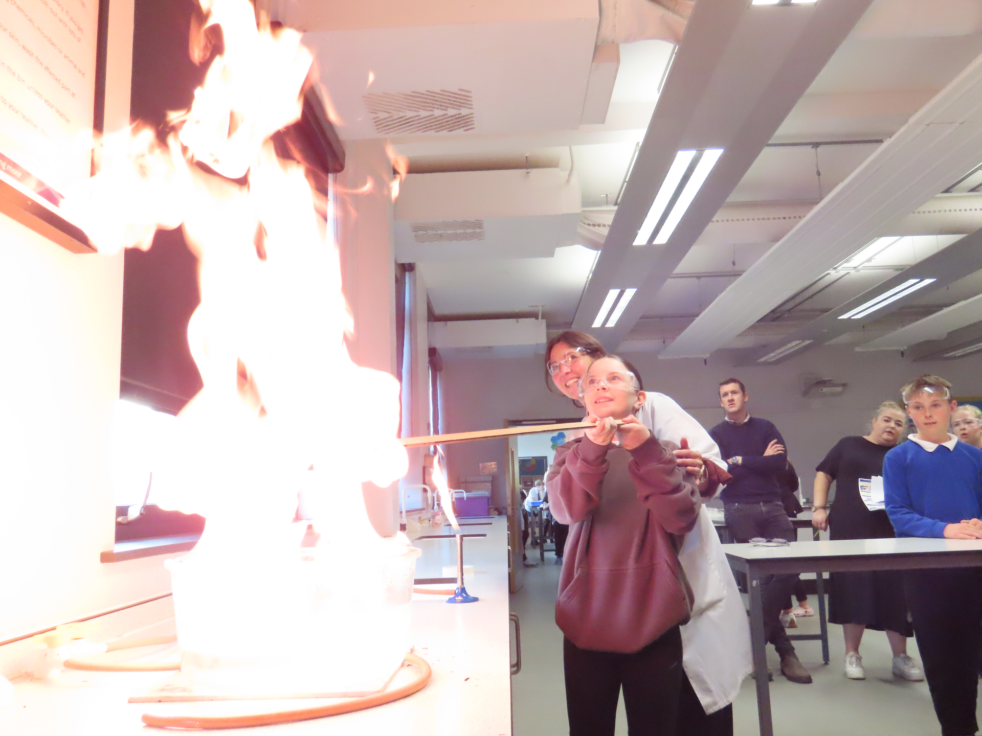 Primary pupils experience a taste of high school life 