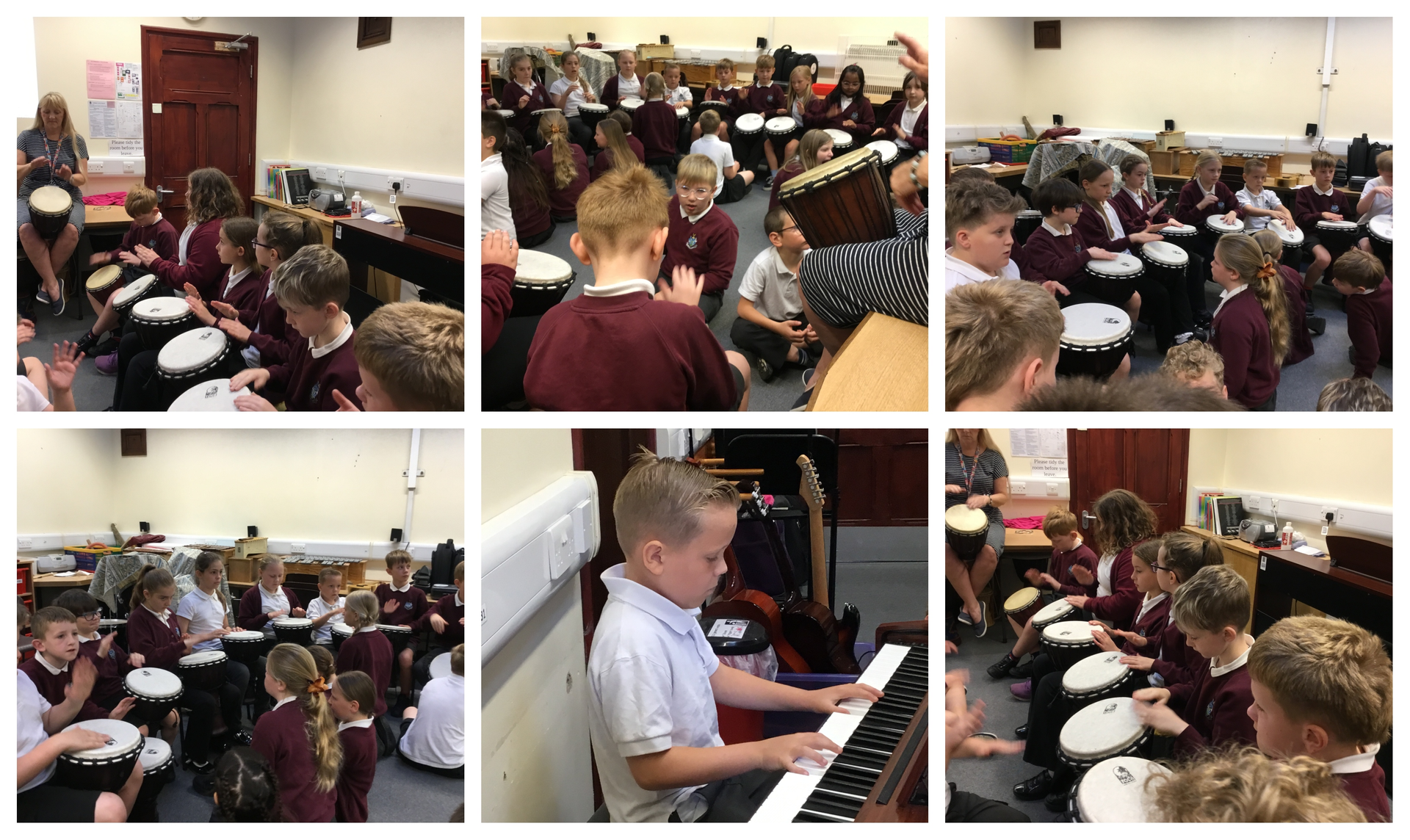 Year 4 Djembe Drumming