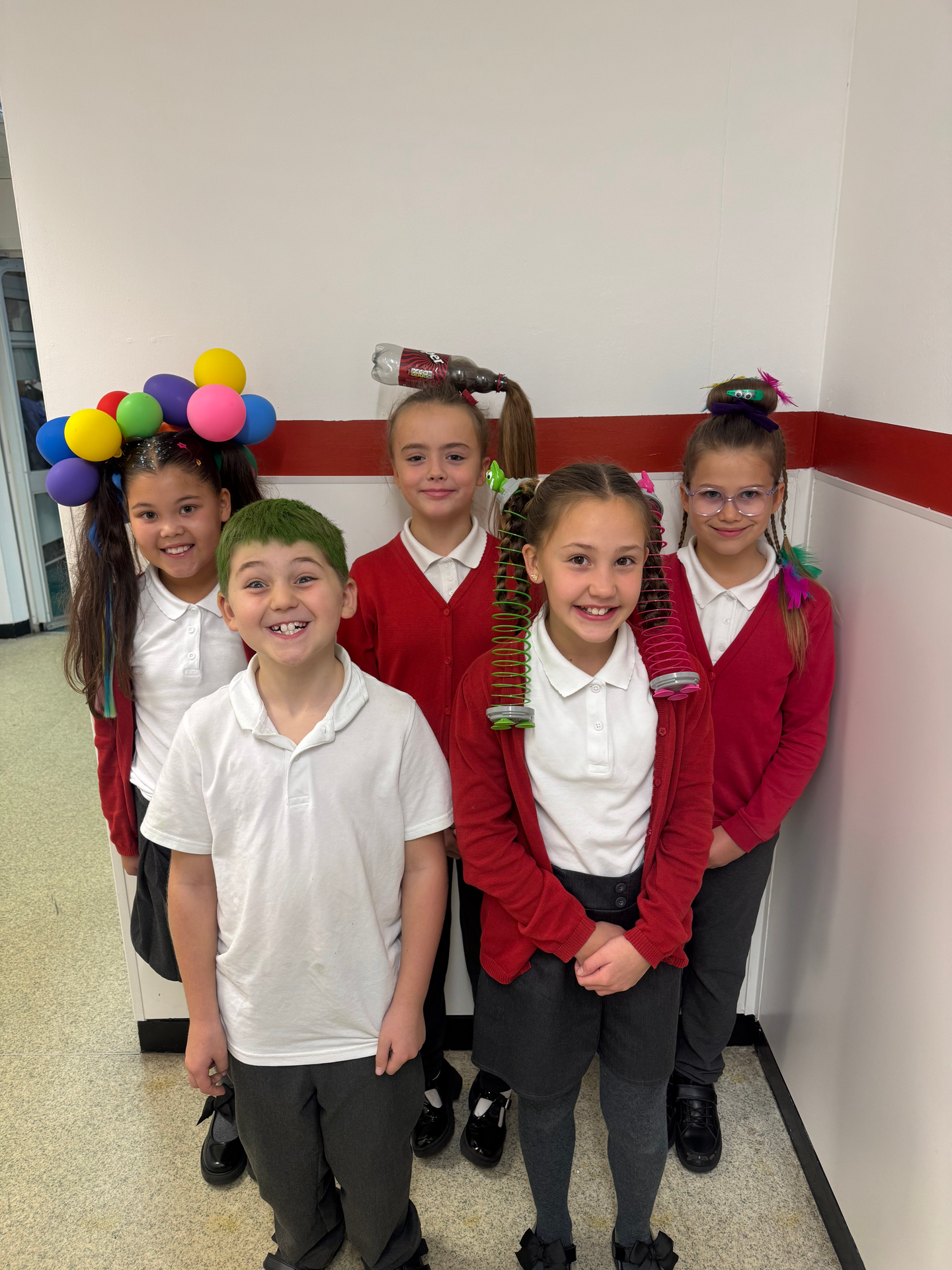 Crazy Hair Day for Children in Need